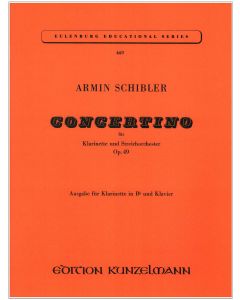 Concertino for clarinet