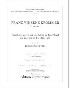 Variationen über ein Thema von I. J. Pleyel