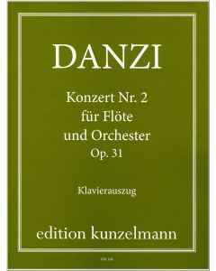 Concerto no. 2 for flute D minor op. 31