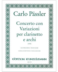 Concerto con variazioni for clarinet