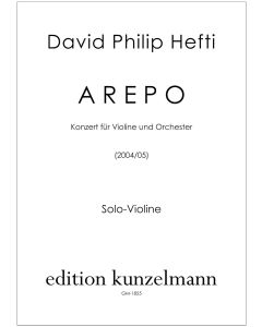 AREPO, Konzert für Violine und Orchester