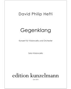 Gegenklang, Concerto for cello and orchestra