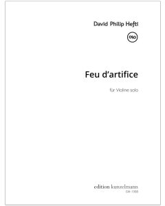 Feu d'artifice ('Firework') for solo violin