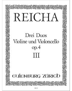 Three duos for violin and cello, Volume 3
