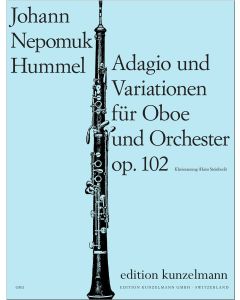 Adagio and variations for oboe