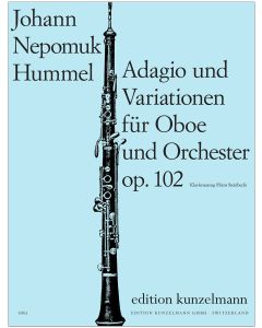 Adagio and variations for oboe