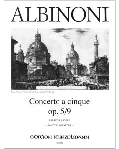 Concerto a cinque op. 5/9