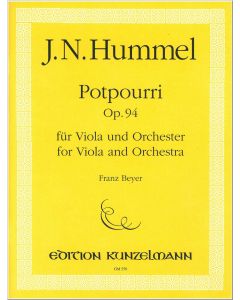 Potpourri (mit Fantasie) für Viola und Orchester op. 94