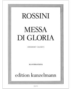 Messa di Gloria for soli, mixed choir and orchestra