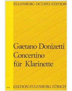 Concertino (Allegretto) for clarinet