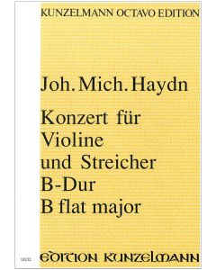 Concerto for violin in B-flat major