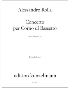 Concerto for basset horn in F major