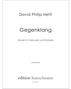 Gegenklang, Concerto for cello and orchestra