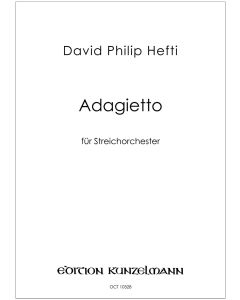 Adagietto for string orchestra