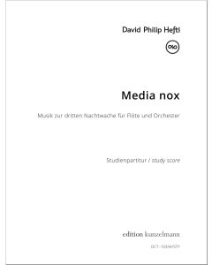 Media nox, Musik zur dritten Nachtwache für Flöte und Orchester