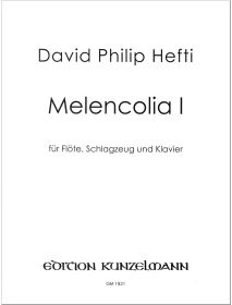 Melencolia I, für Flöte, Schlagzeug und Klavier