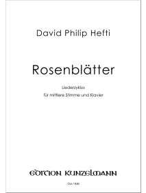 Rosenblätter, Song cycle for medium voice and piano