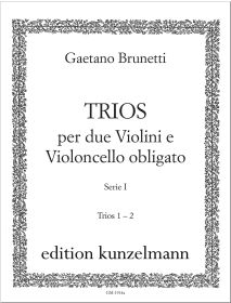 6 Trios für 2 Violinen und Violoncello, Trios 1 und 2
