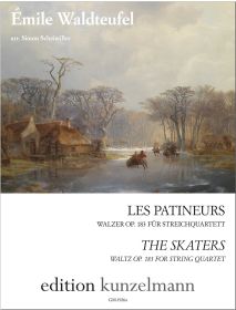 Les patineurs (Die Schlittschuhläufer), für Streichquartett
