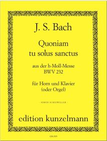 Quoniam tu solus sanctus aus der h-Moll-Messe BWV 232
