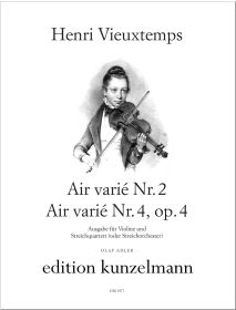 Airs variés no. 2 & no. 4, op. 4