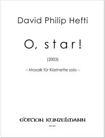 O, Star!, Mosaik für Klarinette solo