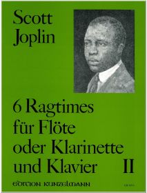 6 ragtimes for flute and piano, Volume 2