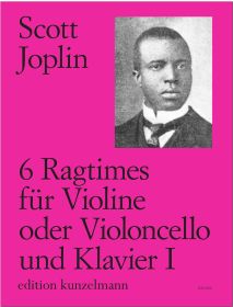 6 ragtimes for violin and piano, Volume 1