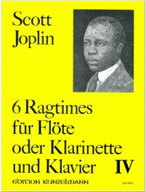 6 ragtimes for flute and piano, Volume 4