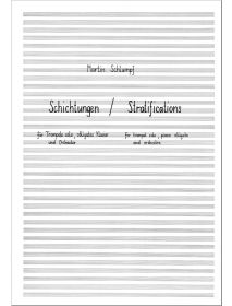 Schichtungen, für Solo-Trompete, obligates Klavier und Orchester (1977/78)