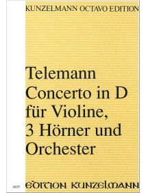 Konzert für Violine, 3 Hörner und Orchester D-Dur