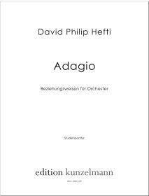 Adagio, Beziehungsweisen für Orchester